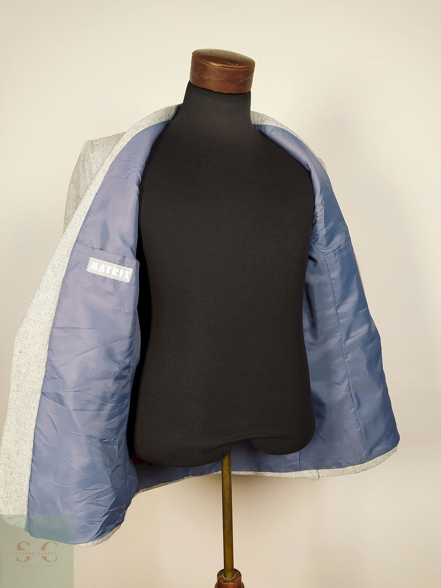 Blazer Gris Talla M Matrix - B26 4