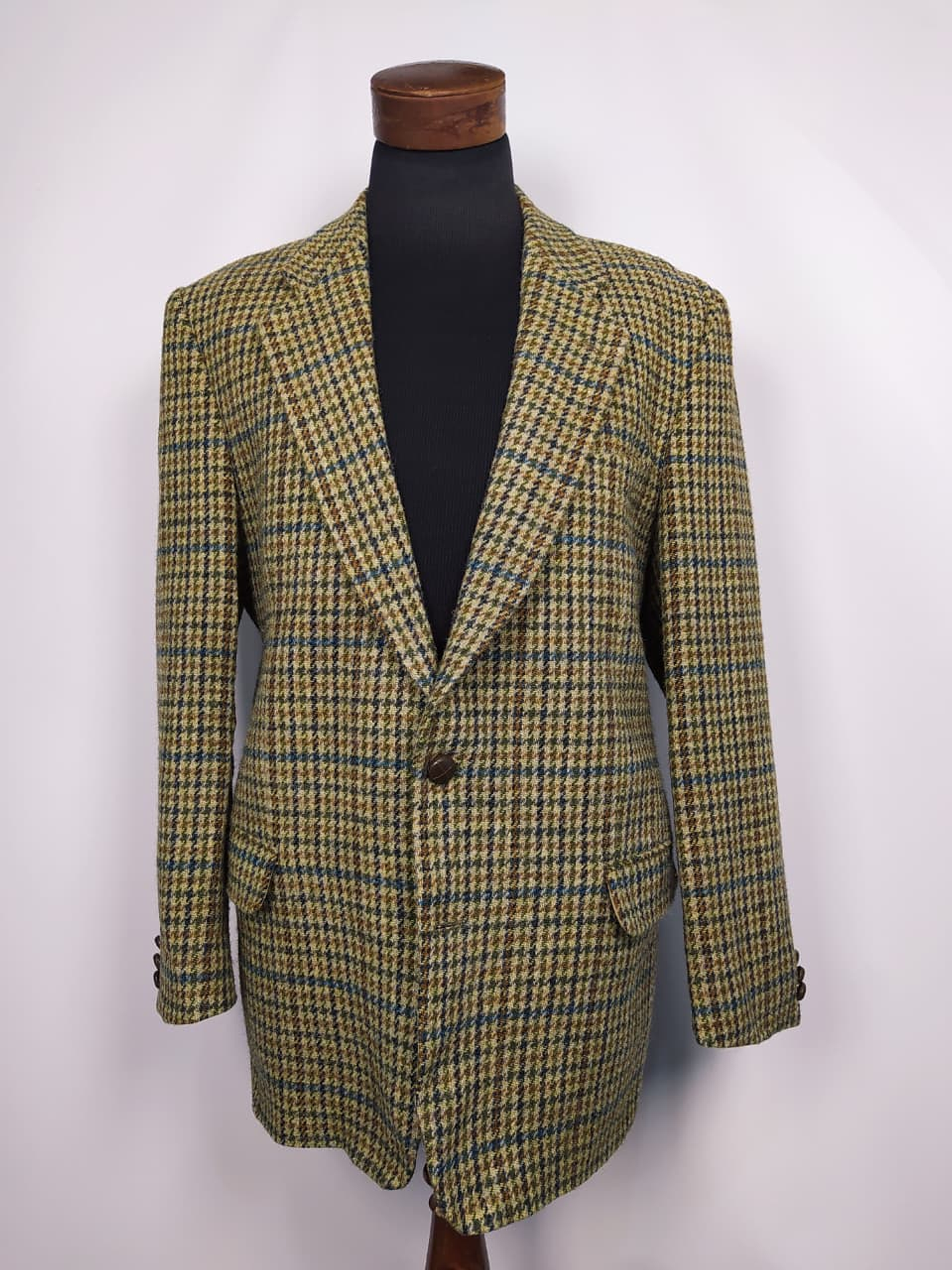 Chaqueta HARRIS TWEED pura lana virgen TALLA LXL - BL01 1