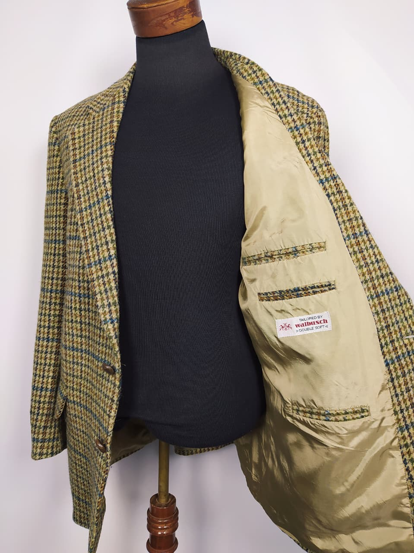 Chaqueta HARRIS TWEED pura lana virgen TALLA LXL - BL01 5