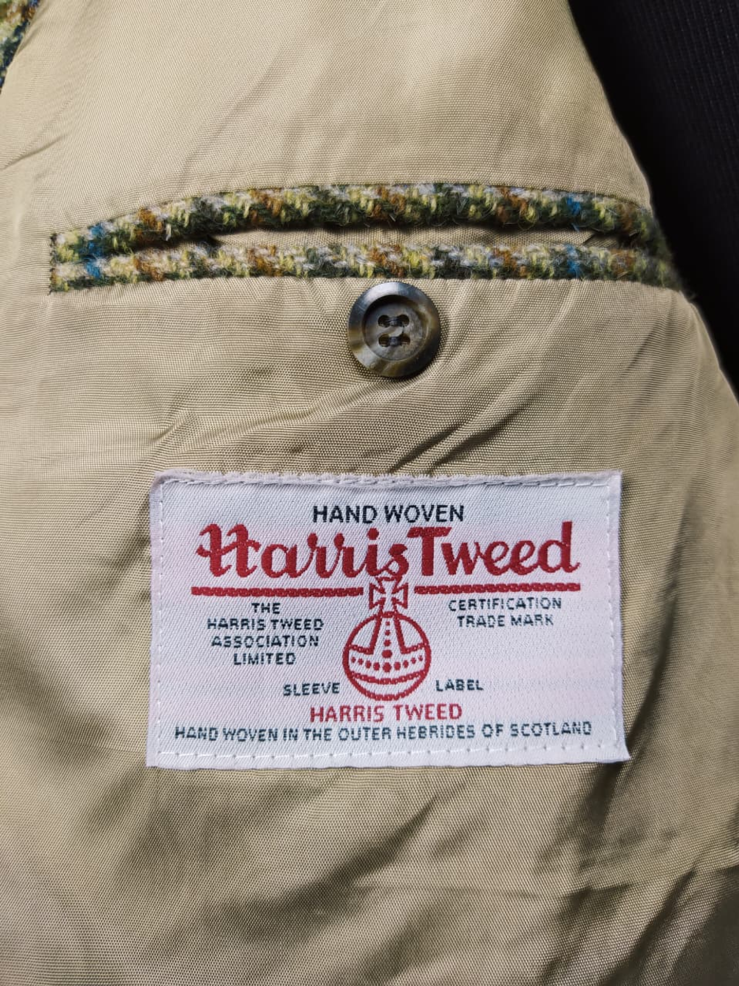 Chaqueta HARRIS TWEED pura lana virgen TALLA LXL - BL01 8