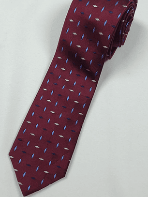 Corbata Jos. A. Bank Executive Collection – Burdeos con microdiseños