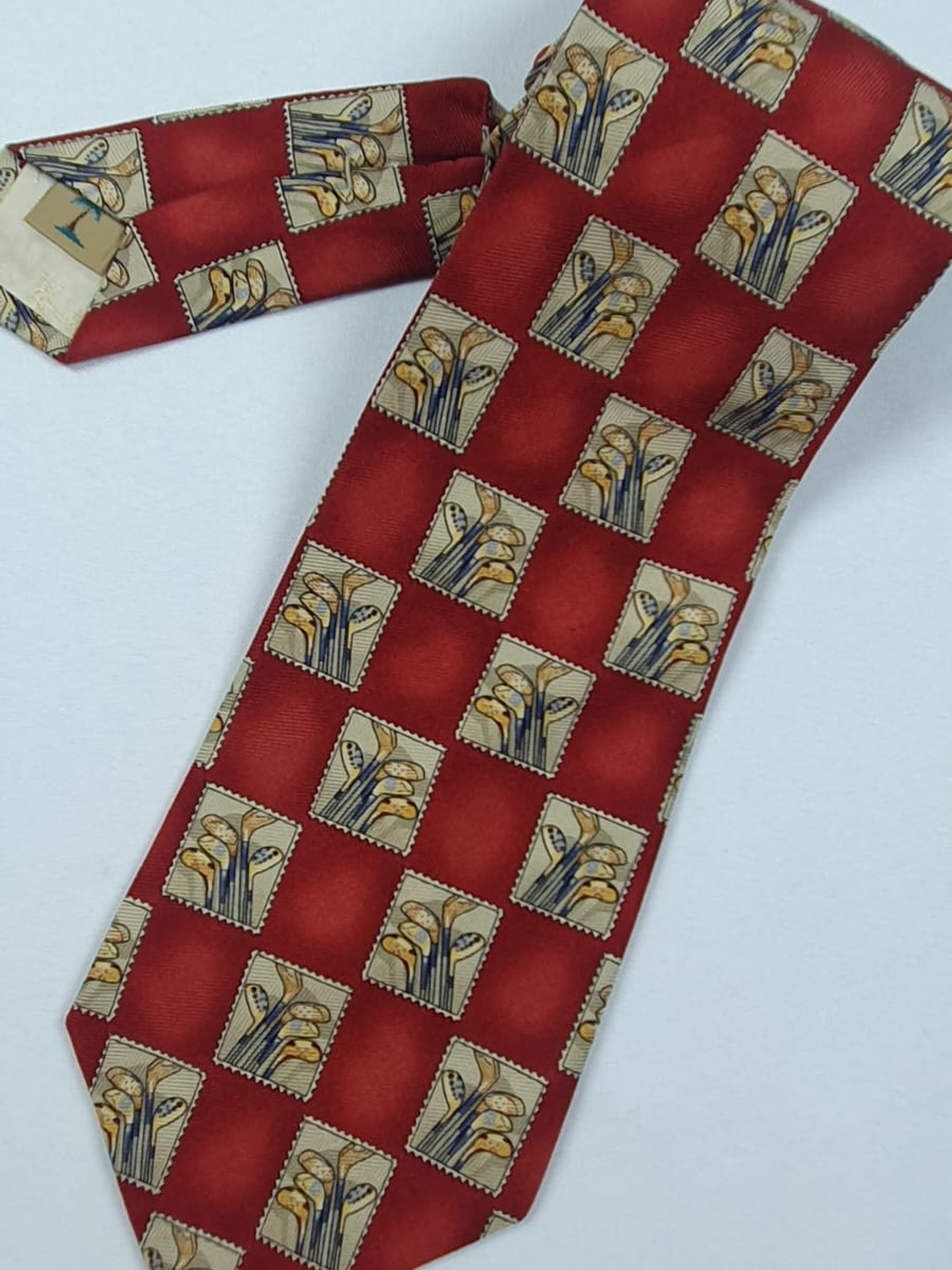 Corbata Tony D'Amico 100% seda – Diseño artístico 1