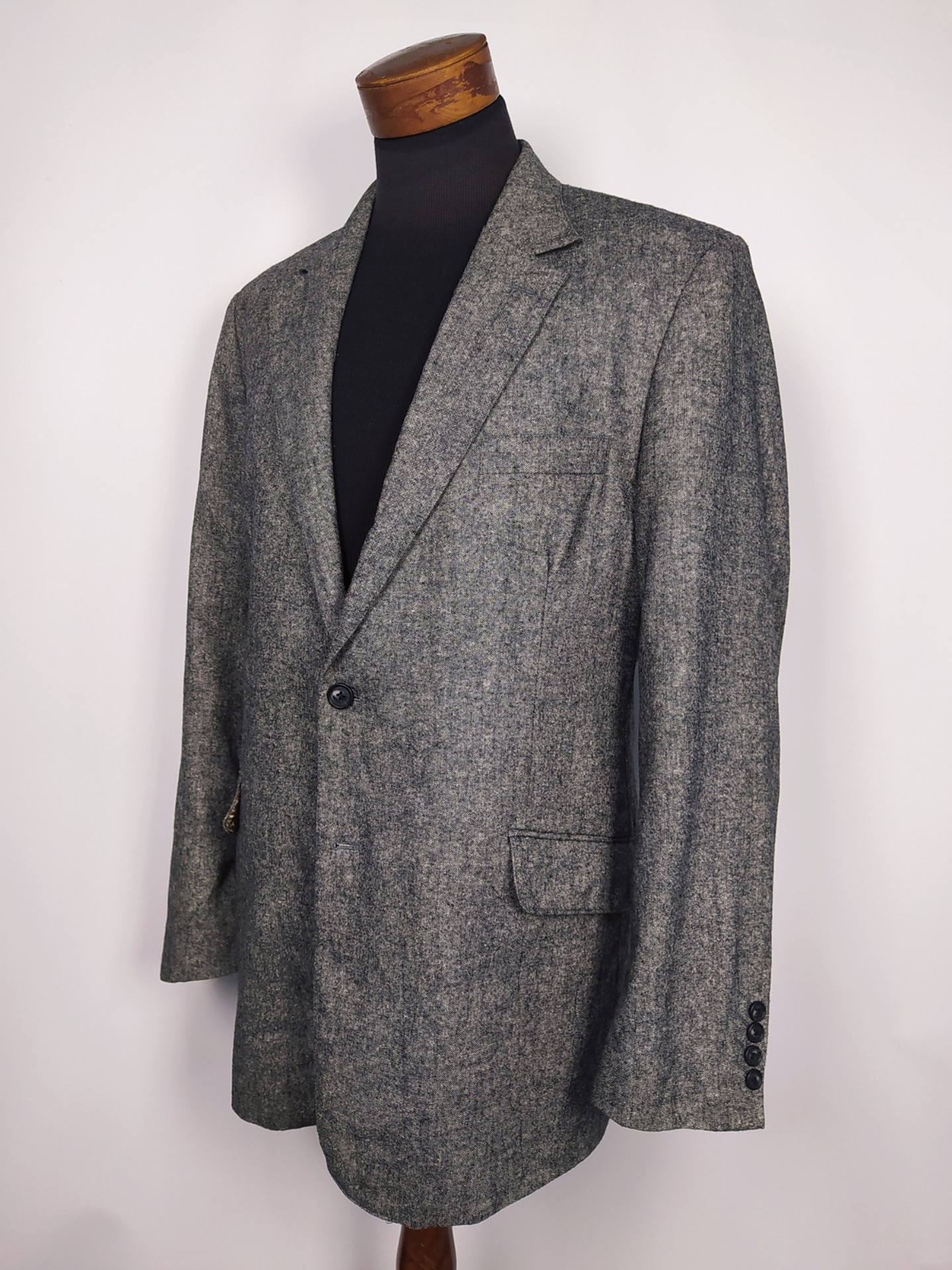 Blazer lana y viscosa Studio Colletti TALLA XL 2