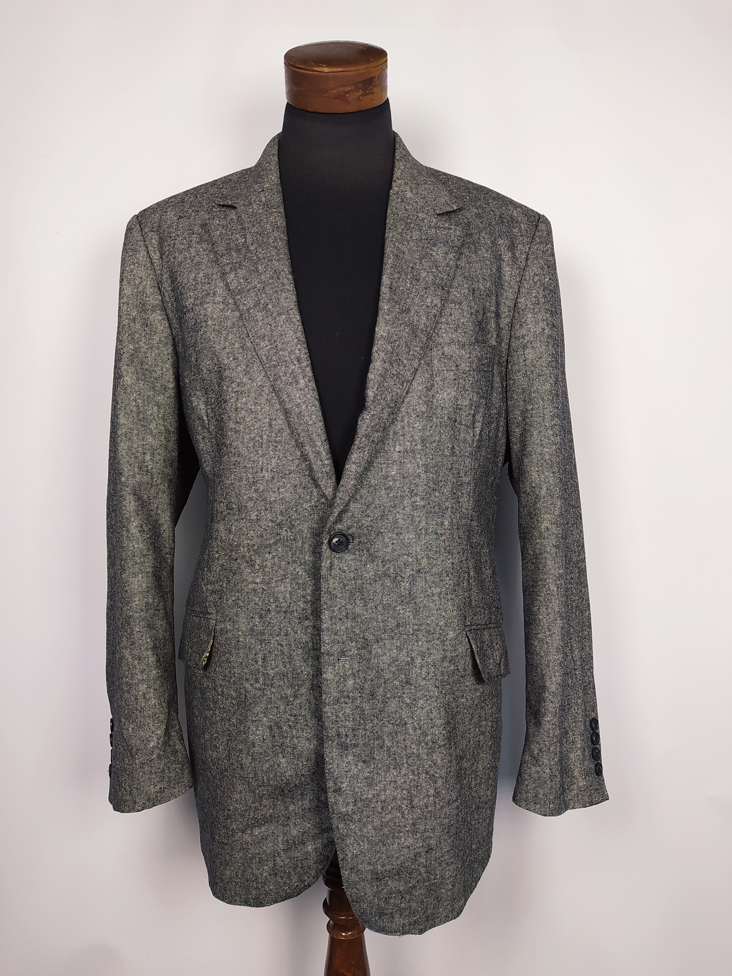 Blazer lana y viscosa Studio Colletti TALLA XL 4
