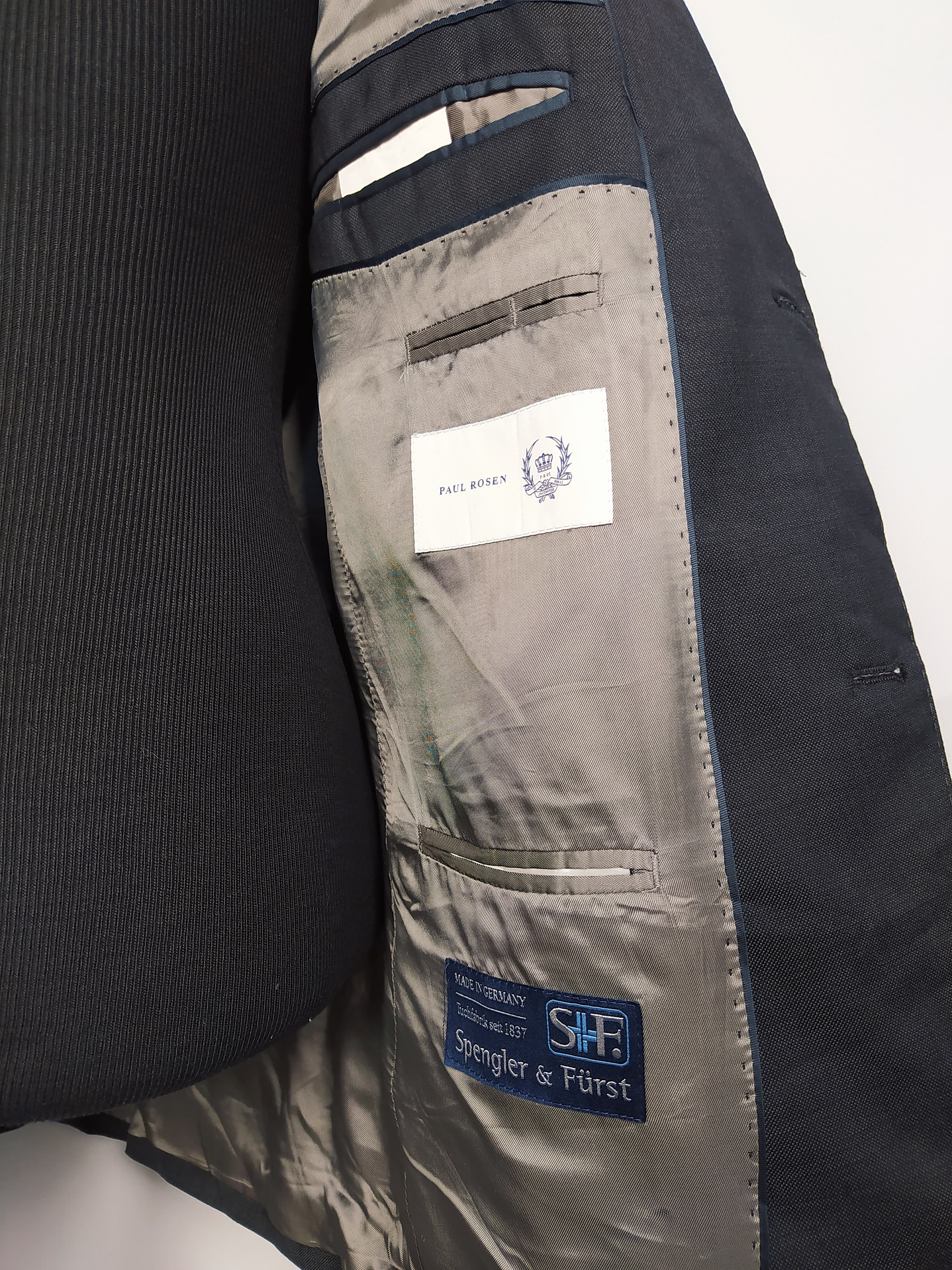 Blazer Paul Rosen Paris – pura lana virgen TALLA ML 3