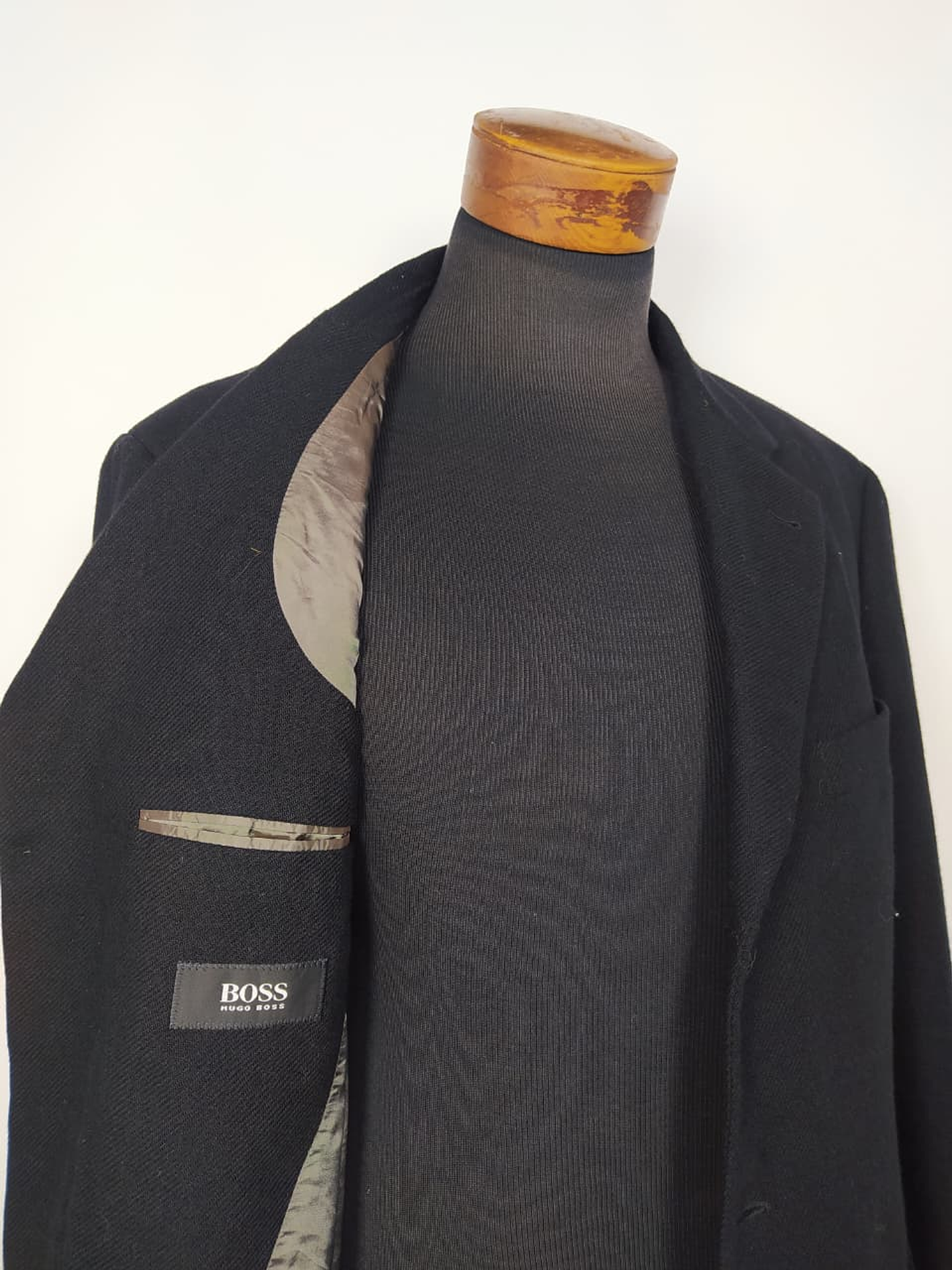 Blazer Hugo Boss negro Venus – lana virgen – TALLA XL lujo 4