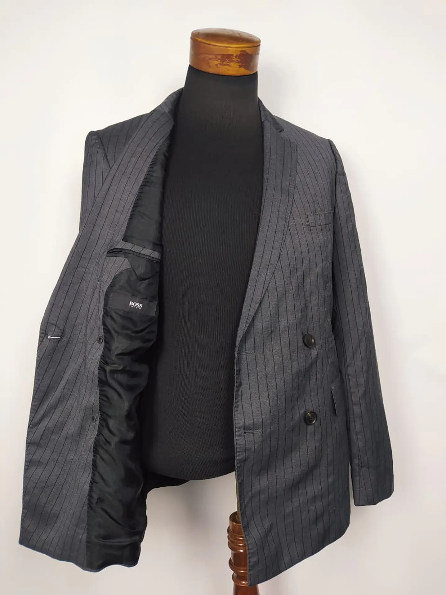 Blazer Hugo Boss pura lana virgen TALLA S lujo 2
