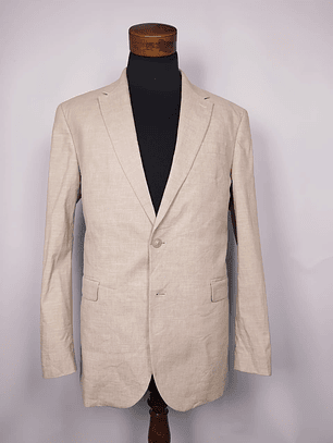 Blazer C&A lana y lino beige TALLA ML