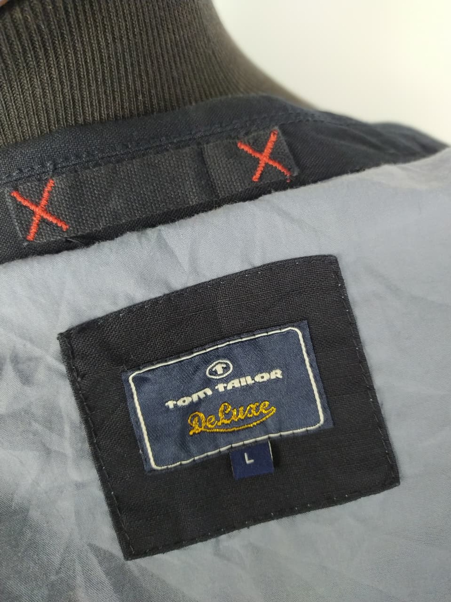 Blazer algodón TOM TAILOR azul TALLA M 4