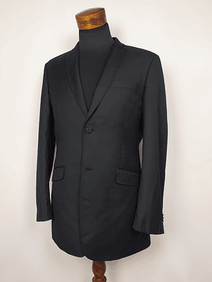 Blazer negro Batistini lana virgen, TALLA M