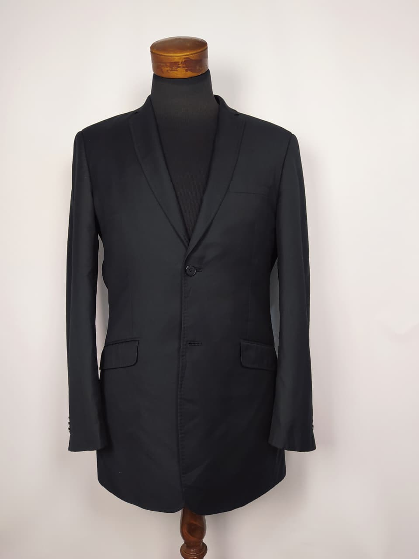 Blazer negro Batistini lana virgen, TALLA M 2