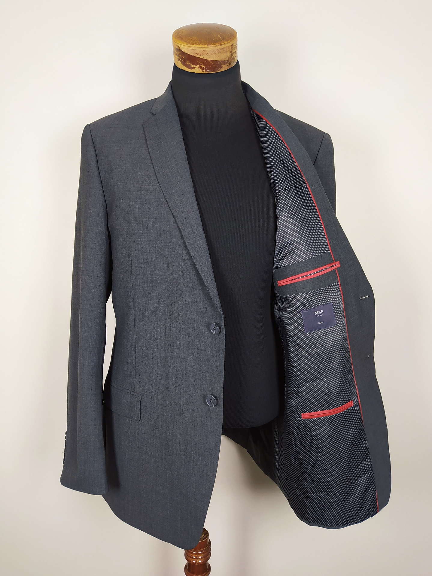 Chaqueta lana Marks & Spencer Blazer hombre TALLA L 2