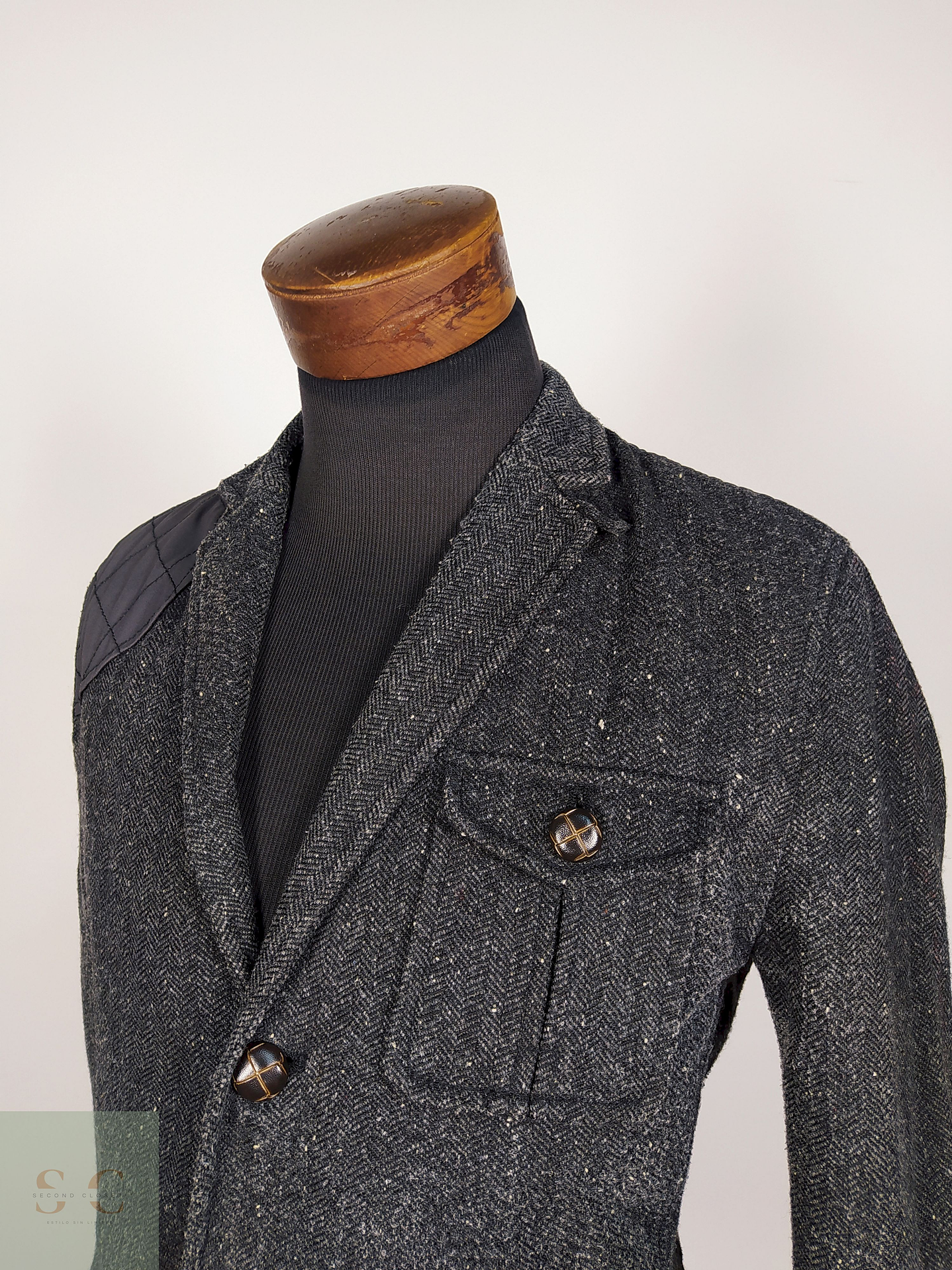 Chaqueta lana slim fit Method London blazer TALLA SM 3