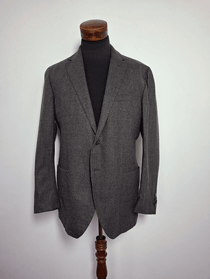BLAZER BOGGI MILANO · 100% LANA ITALIANA · MICROTEXTURA GRAFITTO · TALLA M/L · LUJO EJECUTIVO
