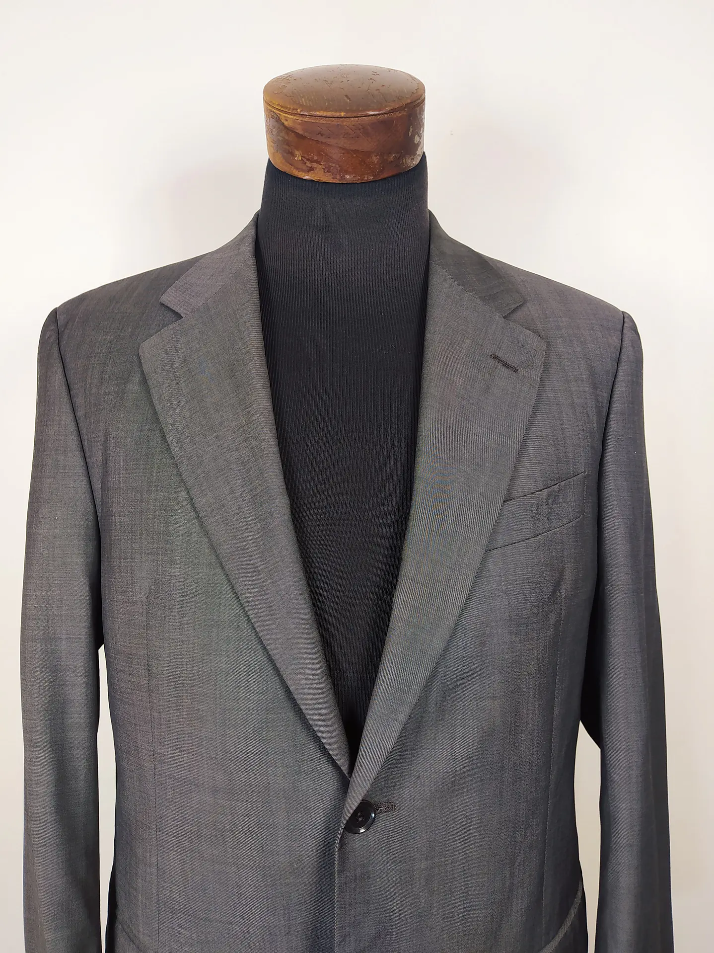 Chaqueta pura lana superissimo 120 blazer Bruno Belloni TALLA M 2