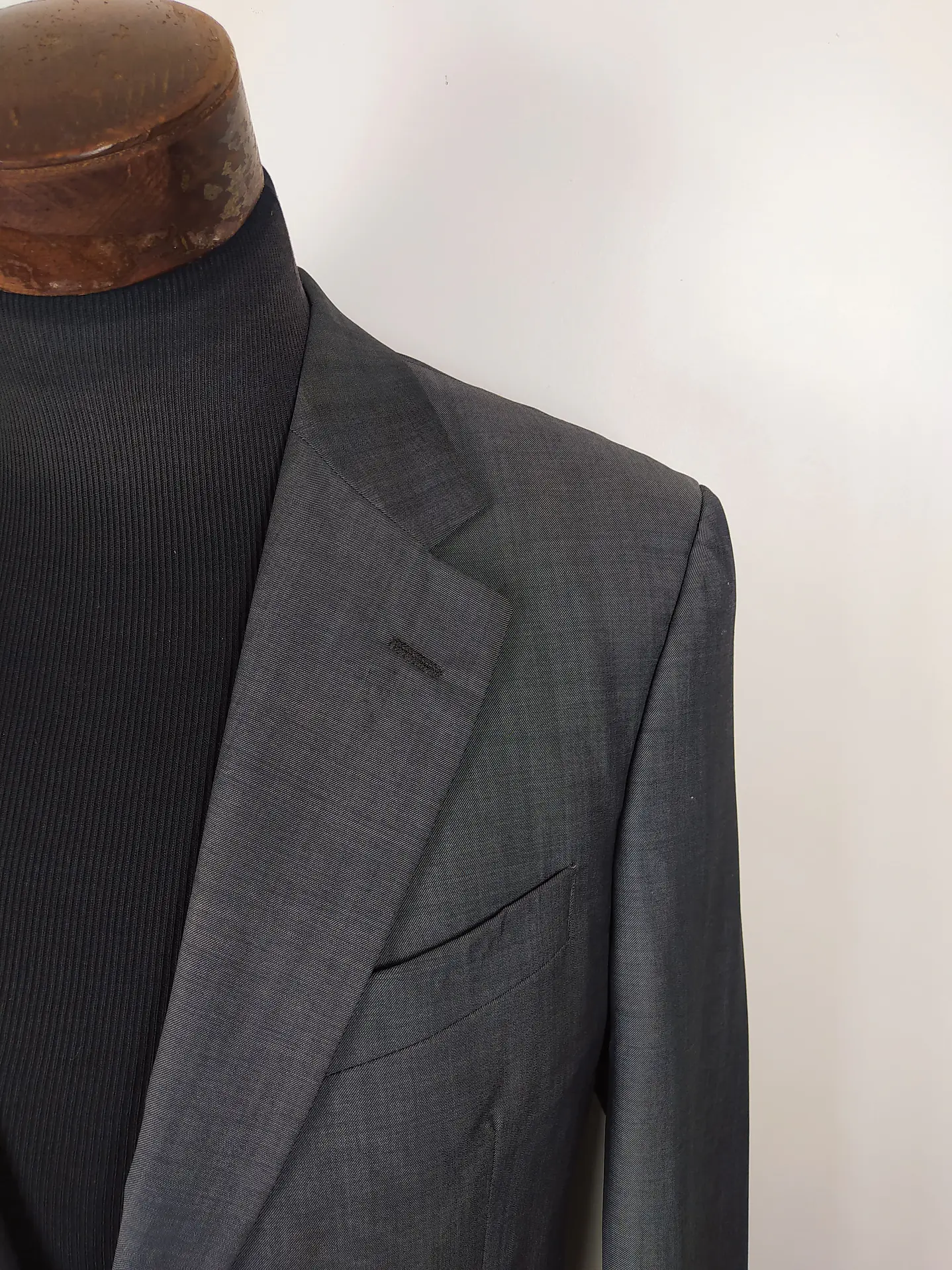 Chaqueta pura lana superissimo 120 blazer Bruno Belloni TALLA M 4
