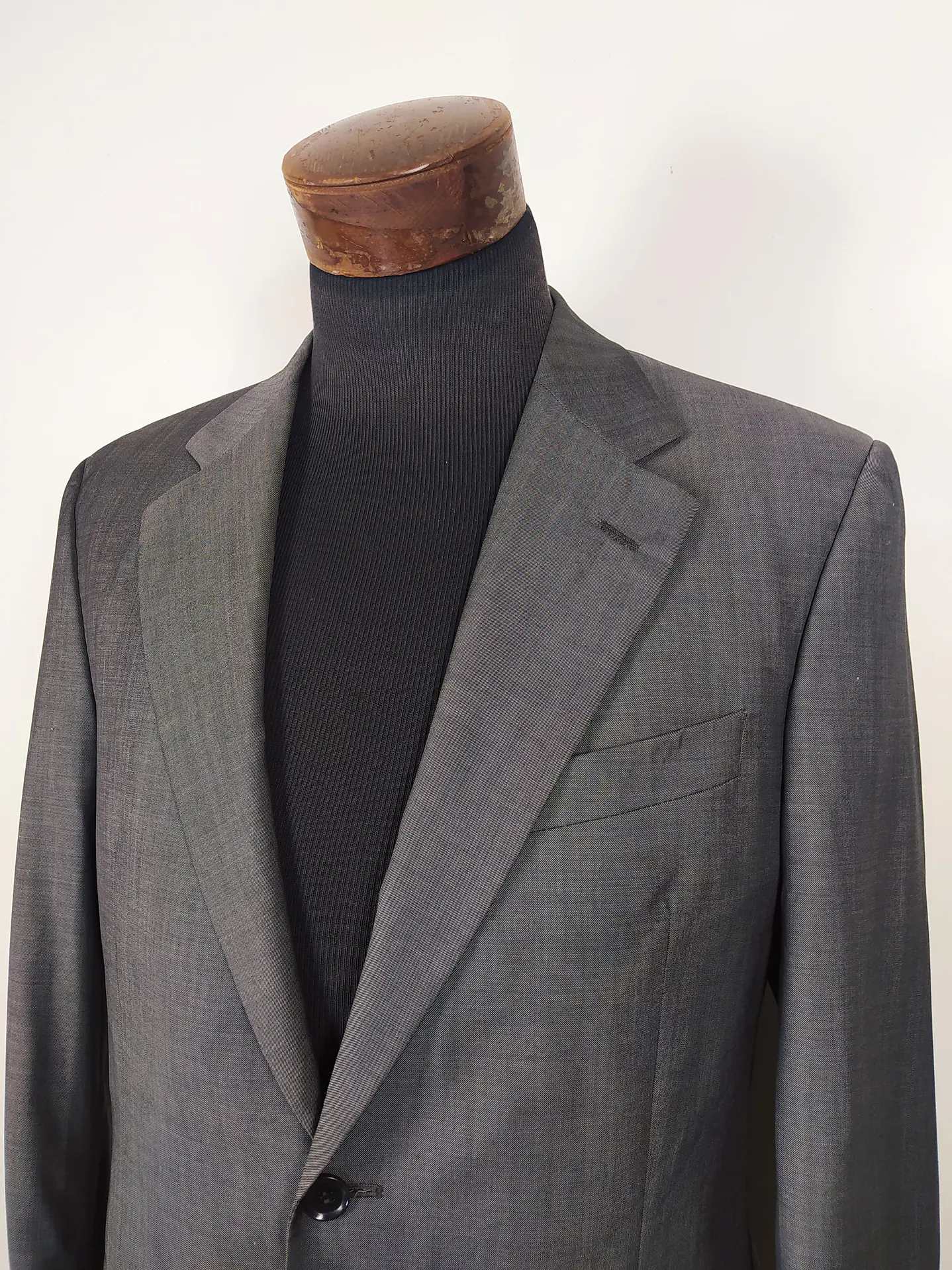 Chaqueta pura lana superissimo 120 blazer Bruno Belloni TALLA M 5