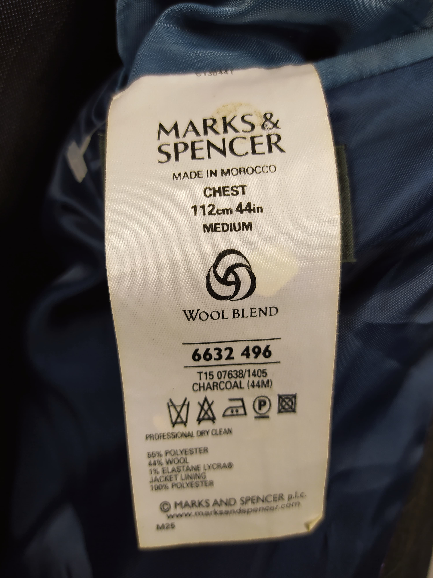 Chaqueta lana Blazer Marks & Spencer premium TALLA LXL 4