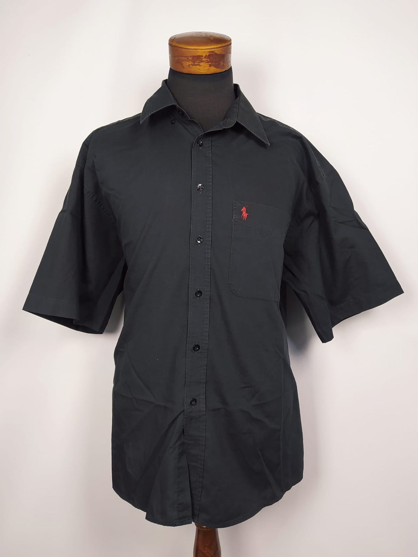 Camisa negra manga corta Polo Ralph Lauren TALLA XXL 1