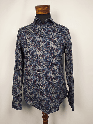 Camisa estampada abstracta TALLA L