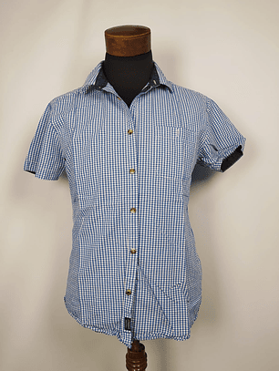 Camisa a cuadros azules TALLA S
