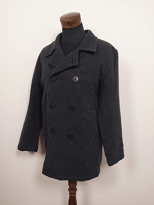 Abrigo marinero Clockhouse lana premium TALLA L