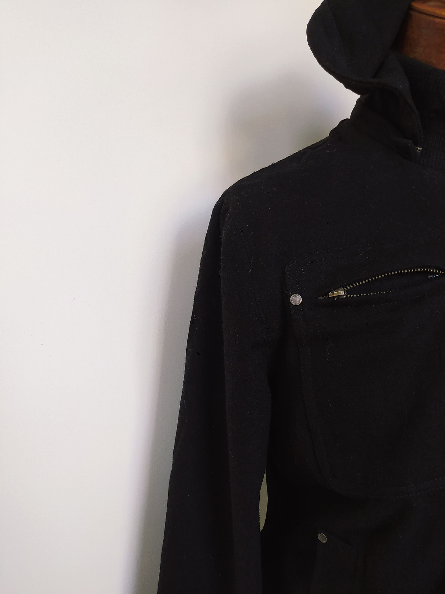 Abrigo GUESS chaqueta lana premium TALLA M 6