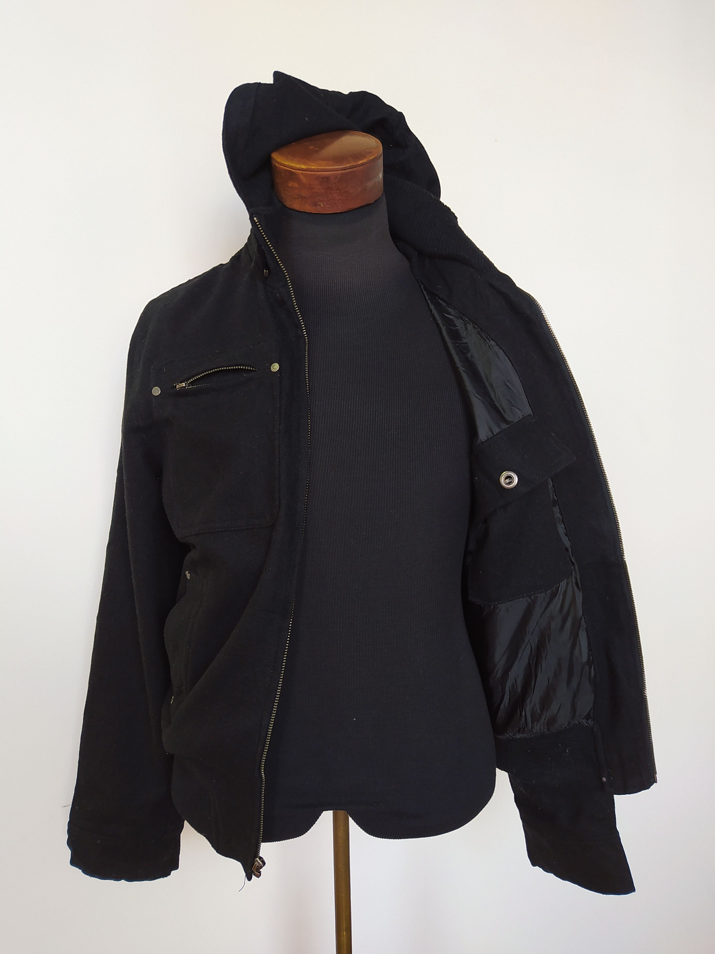 Abrigo GUESS chaqueta lana premium TALLA M 7