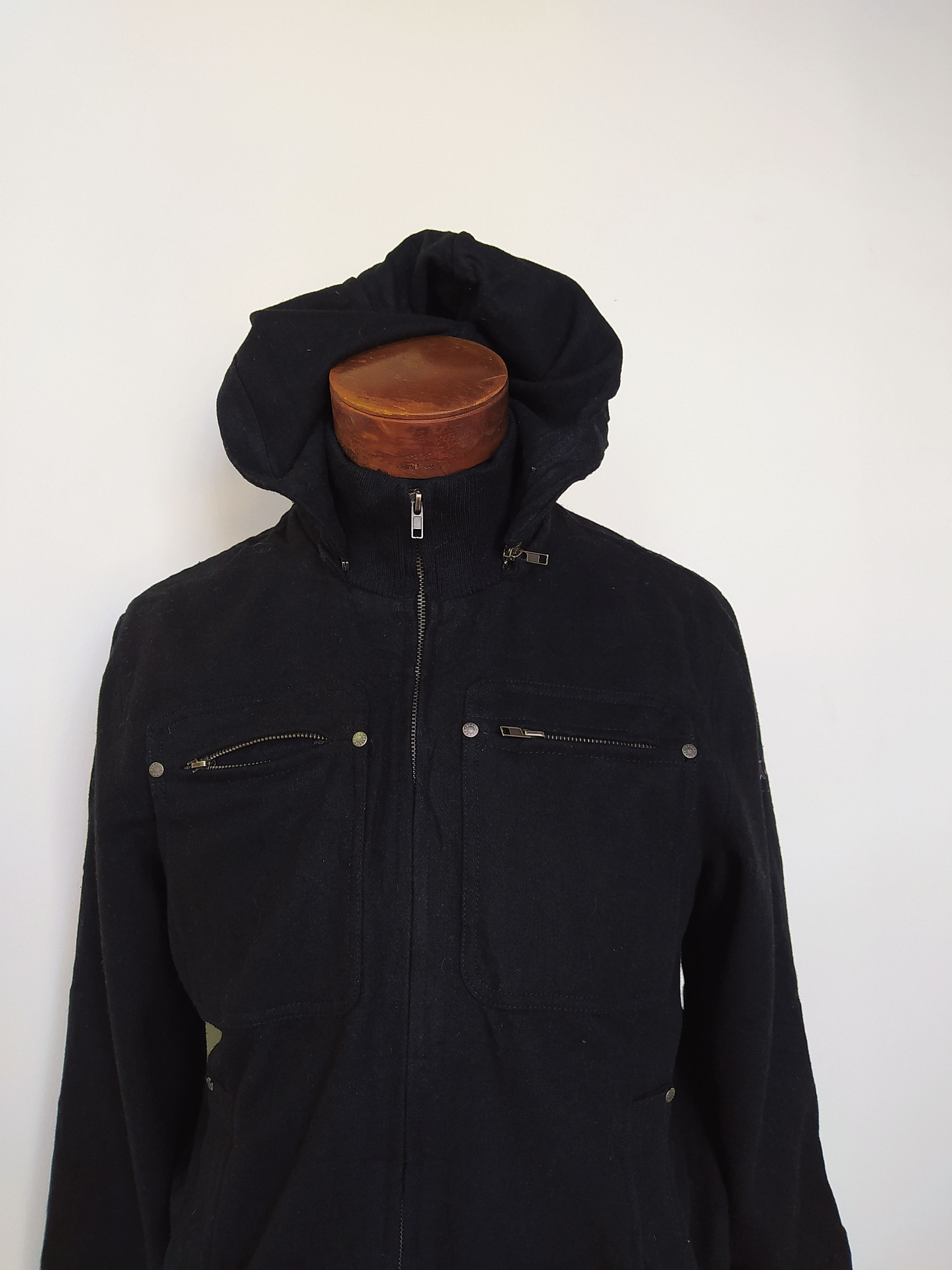 Abrigo GUESS chaqueta lana premium TALLA M 3