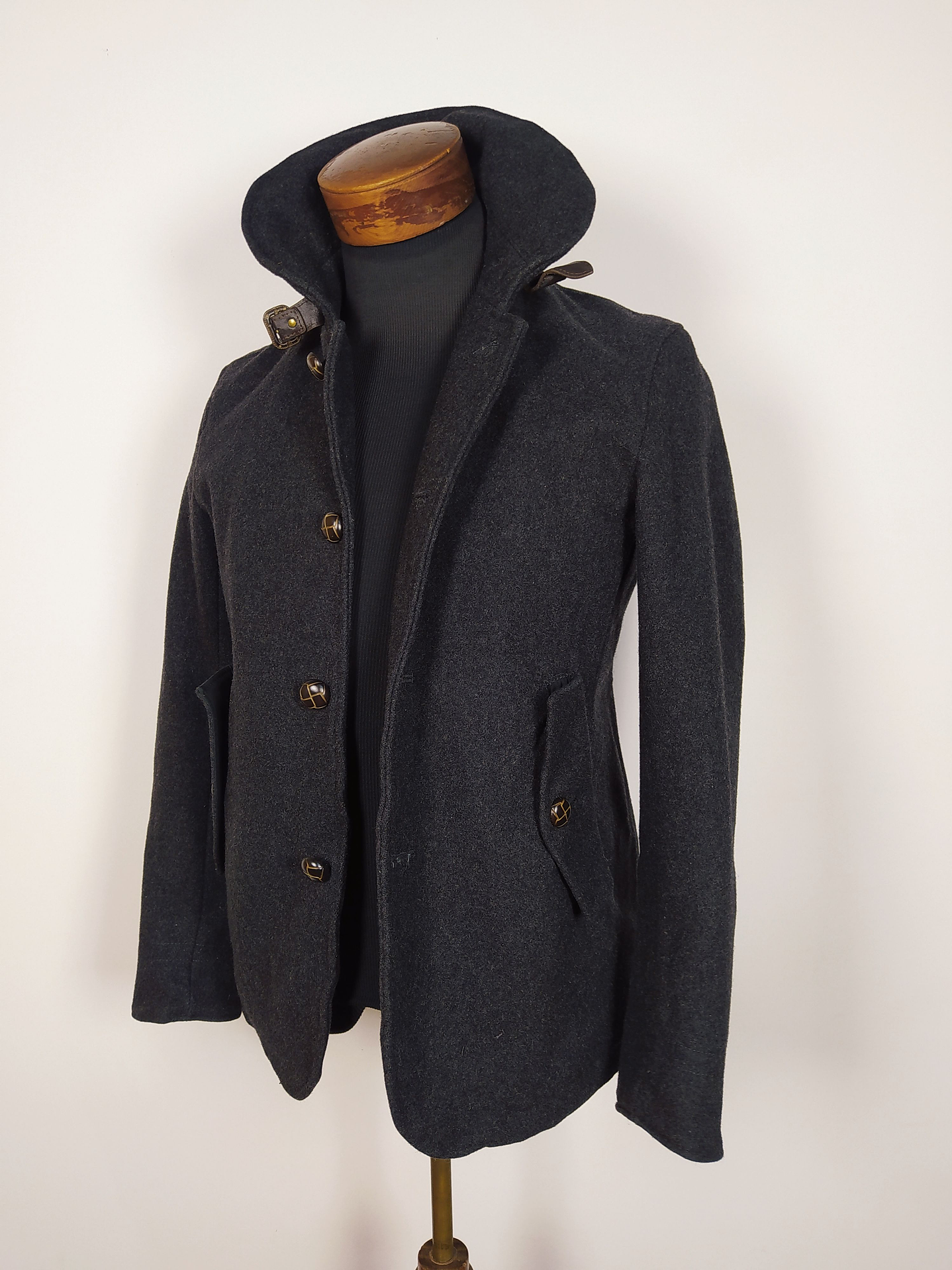 Abrigo lana premium lujo Audiencie TALLA XS 1