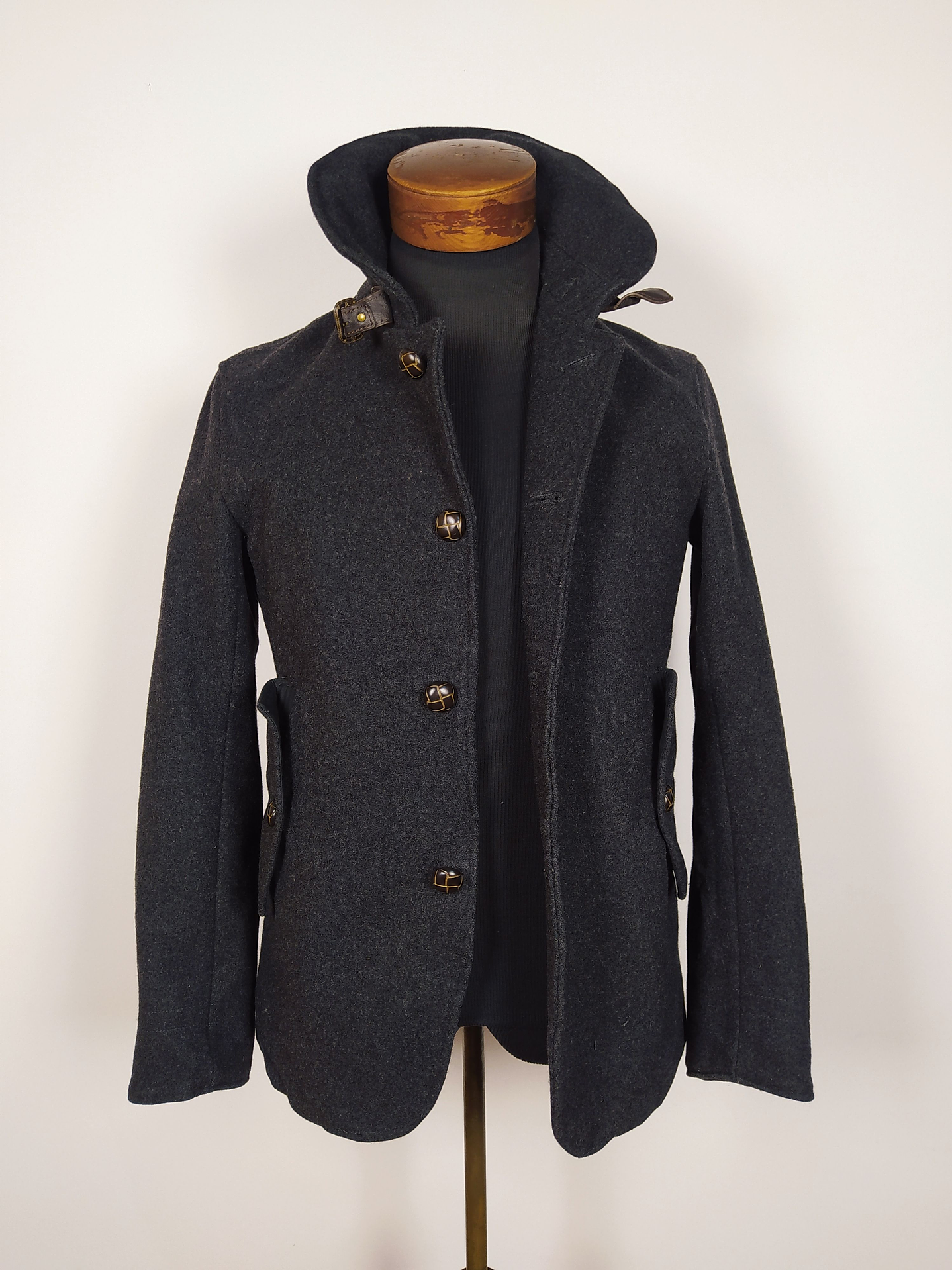 Abrigo lana premium lujo Audiencie TALLA XS 2