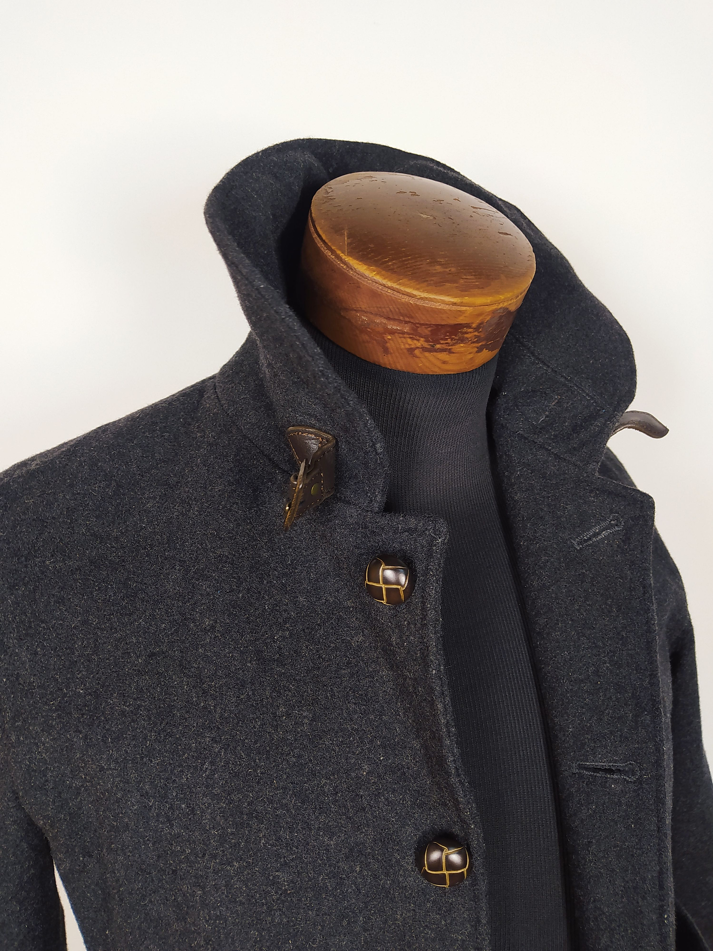 Abrigo lana premium lujo Audiencie TALLA XS 3