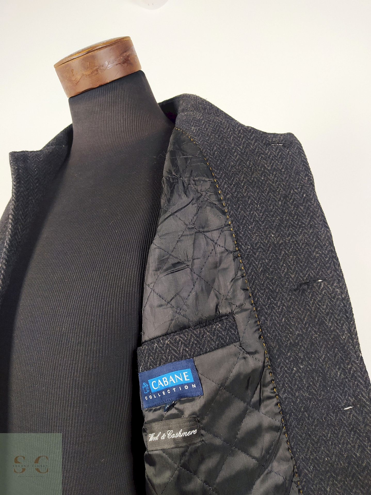 Abrigo lana y cashmere premium Cabane Collection TALLA M 5