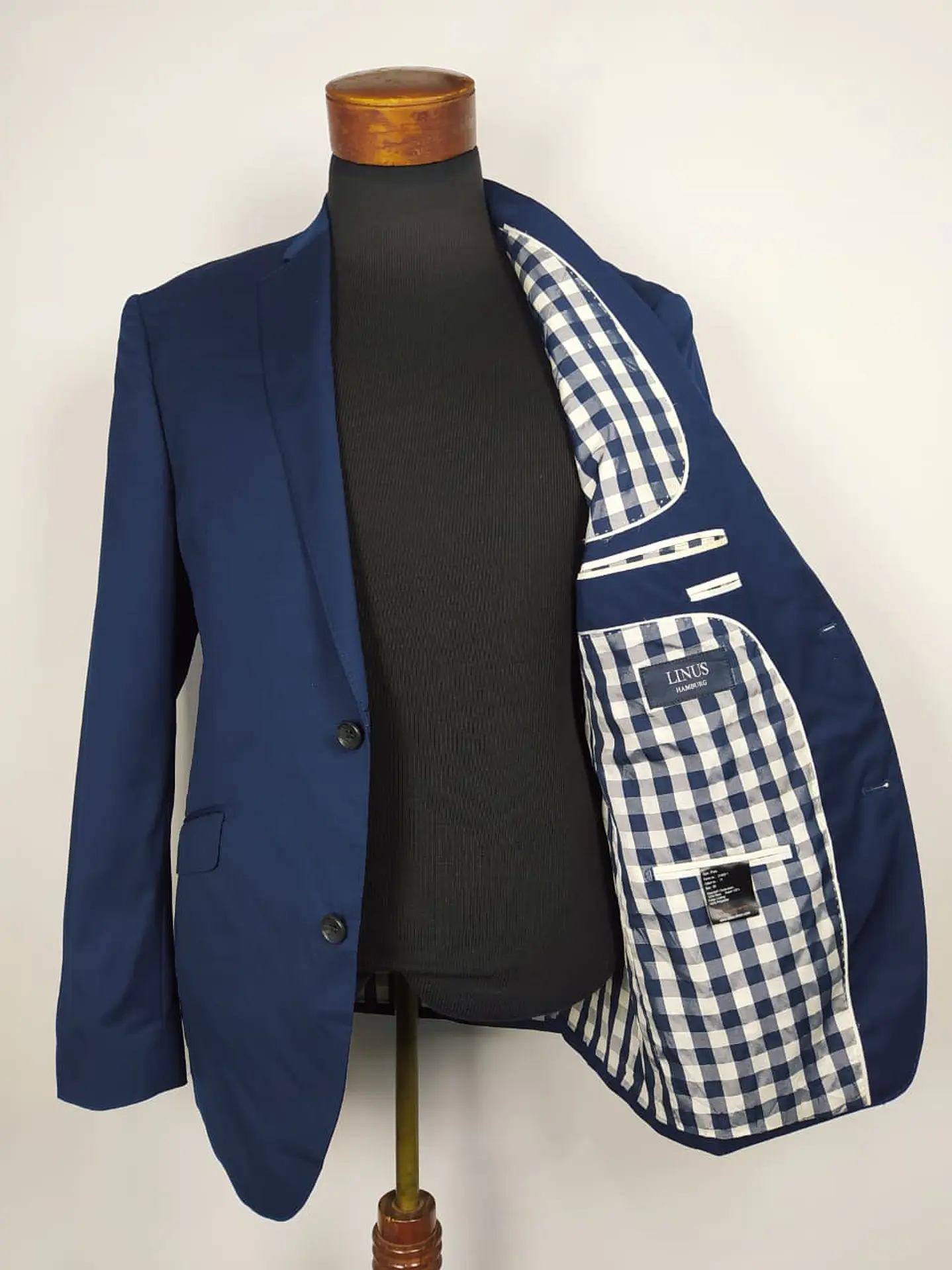 Blazer pura lana 120s Linus Hamburg TALLA M 4