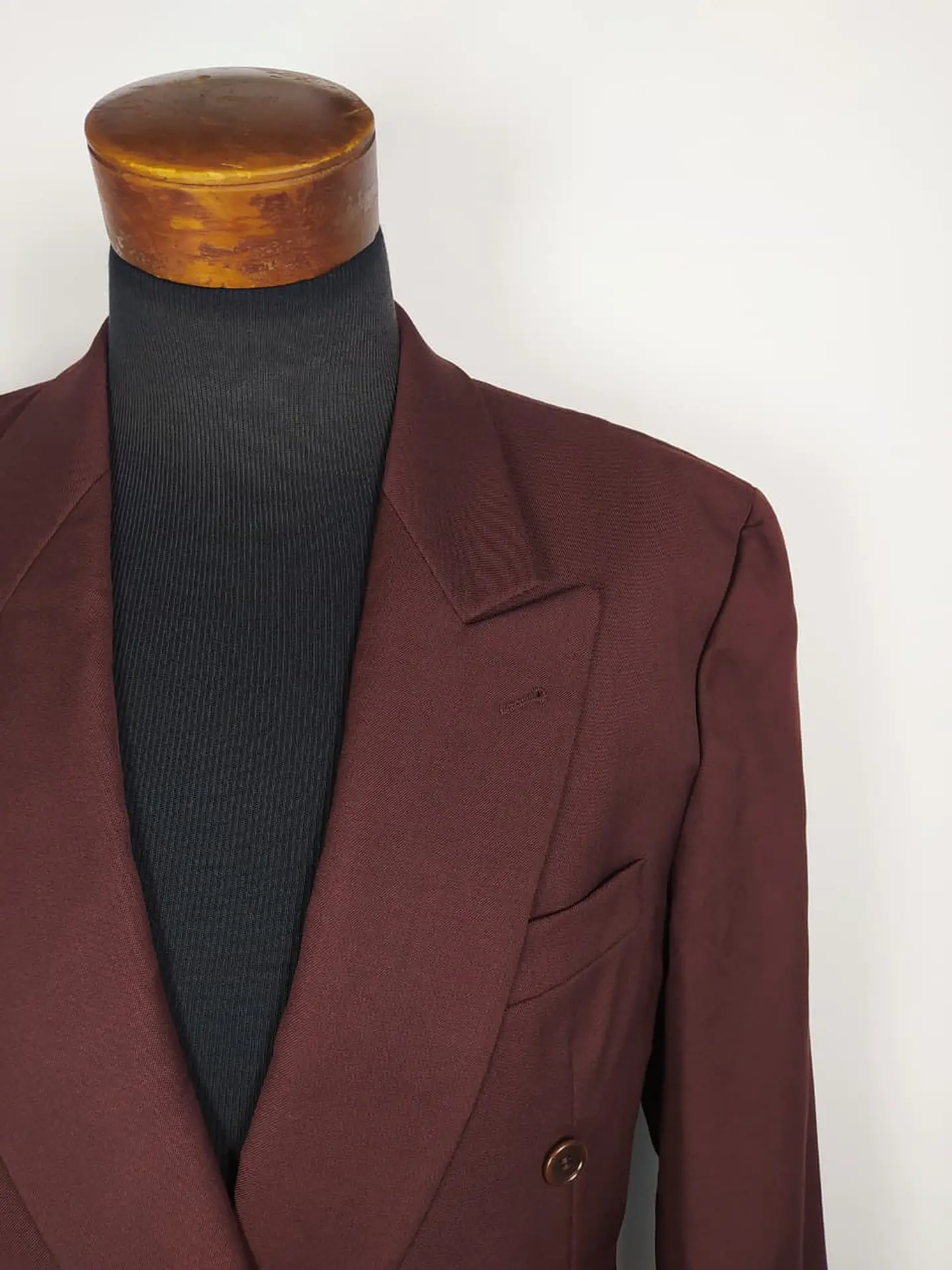 Blazer lana virgen double breasted Roy Robson TALLA XL  4