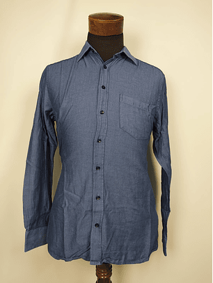 Camisa azul denim ligera TALLA M