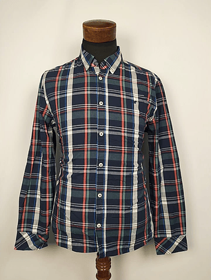 Camisa a cuadros manga larga TALLA M