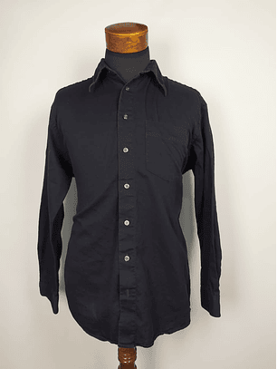 Camisa negra lisa TALLA L