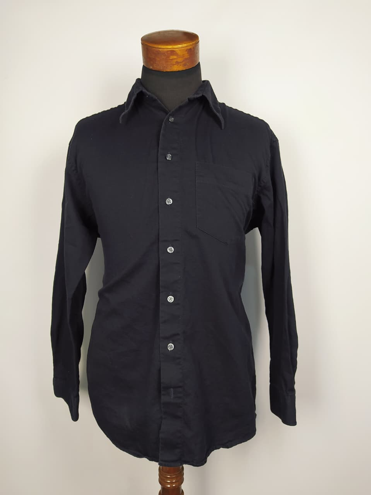 Camisa negra lisa TALLA L 1