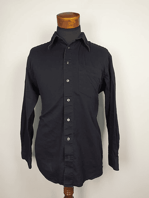 Camisa negra lisa TALLA L