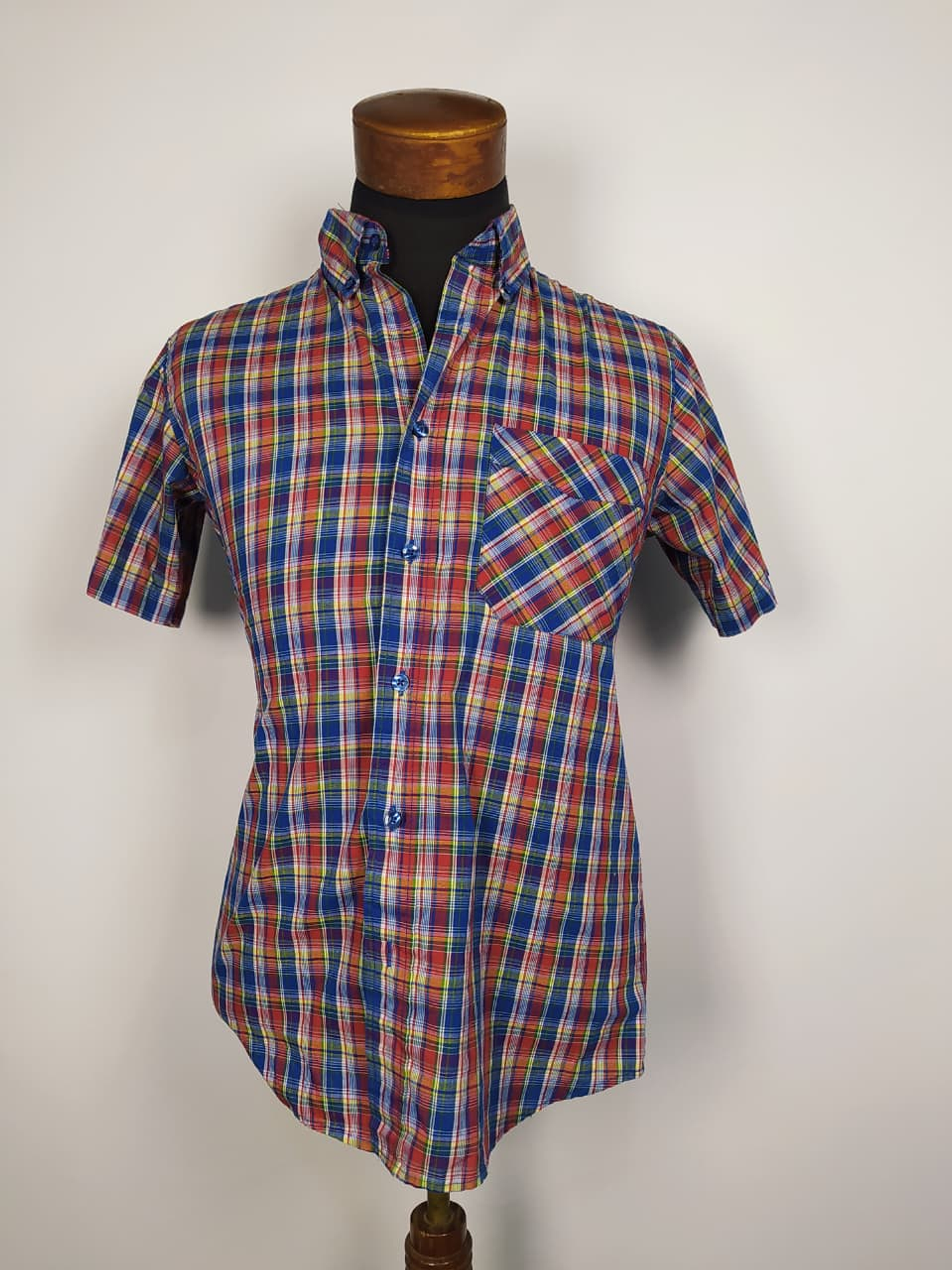 Camisa cuadros TALLA S 1