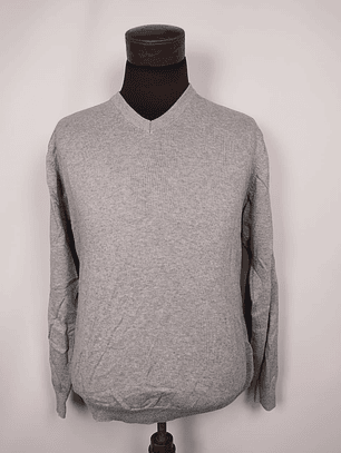 Suéter gris jaspe TALLA L