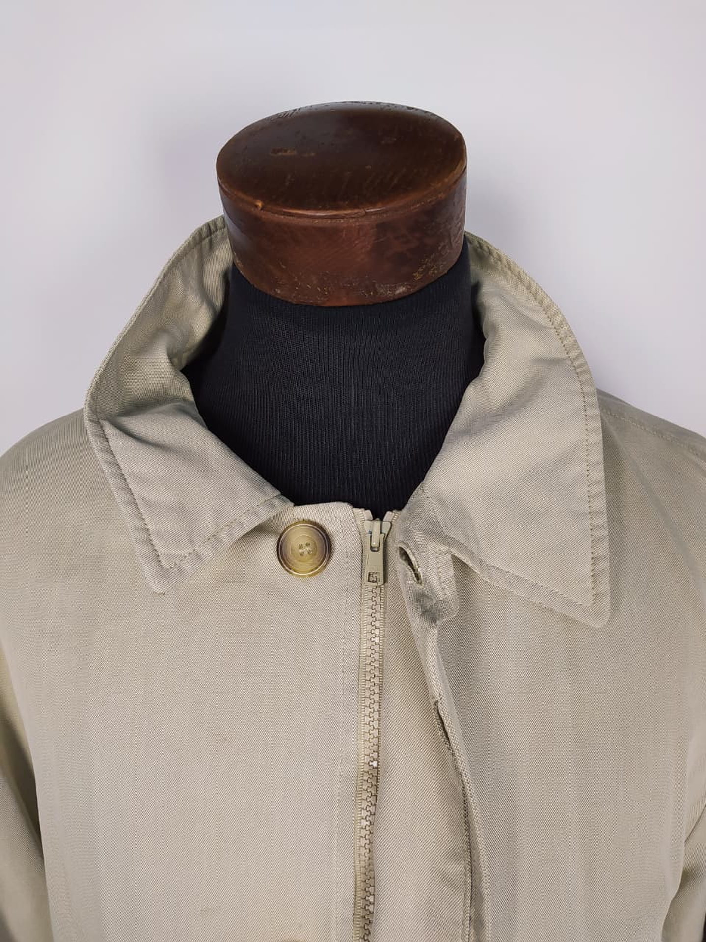 Gabardina Massimo Dutti beige TALLA ML 4