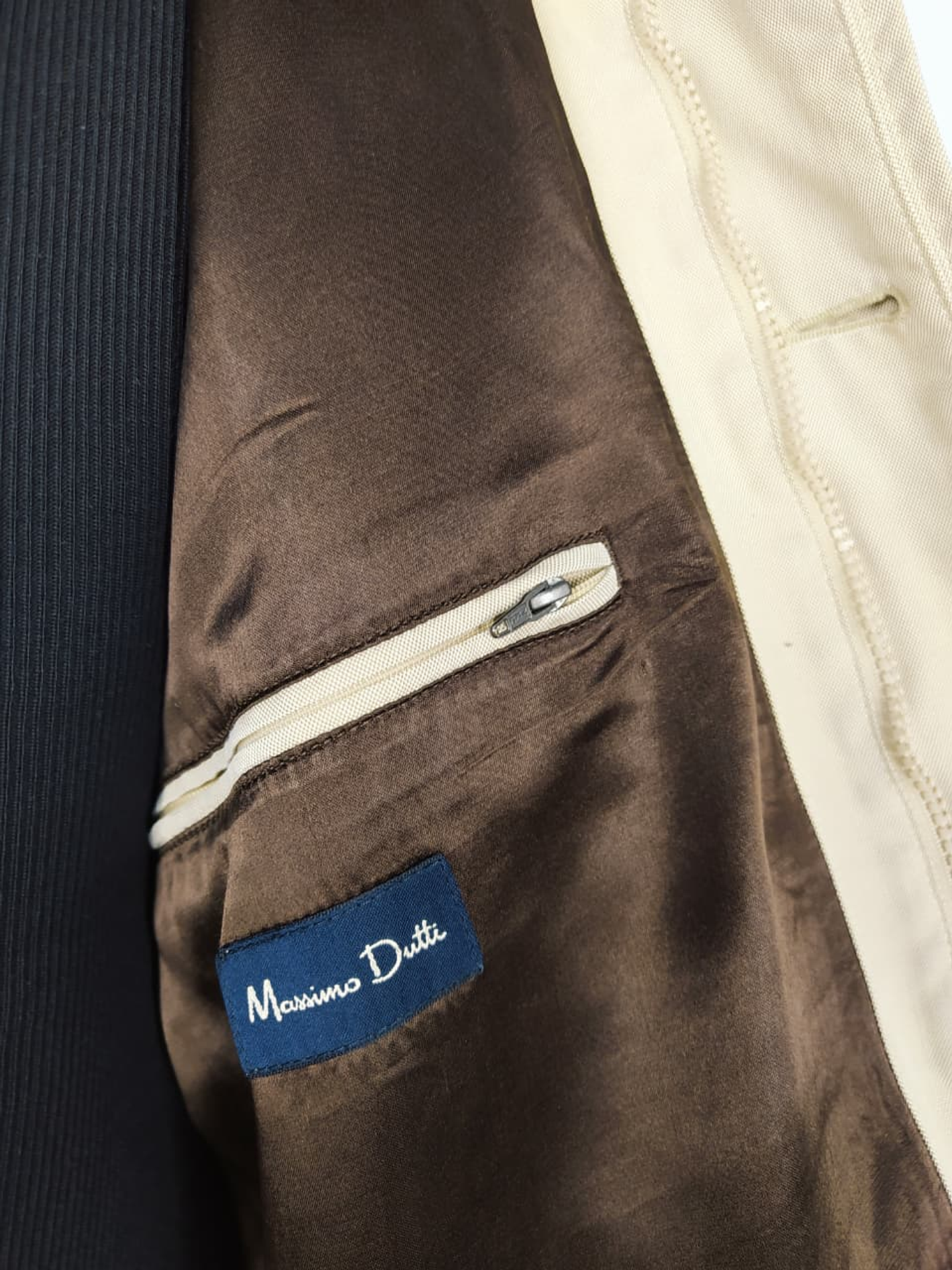 Gabardina Massimo Dutti beige TALLA ML 6