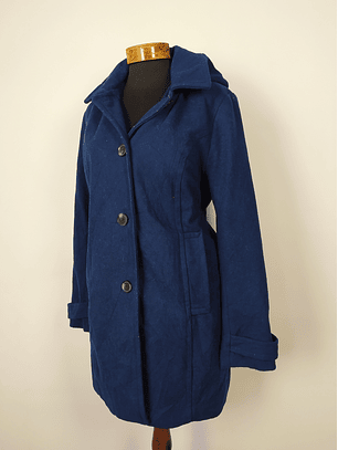 St John Bay Abrigo Azul con gorro desmontable