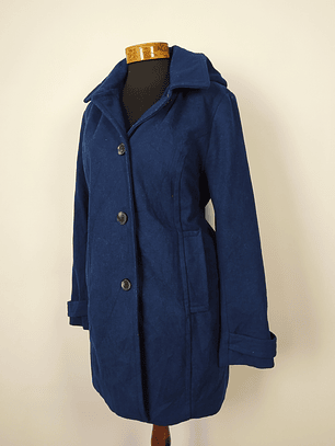 St John Bay Abrigo Azul con gorro desmontable