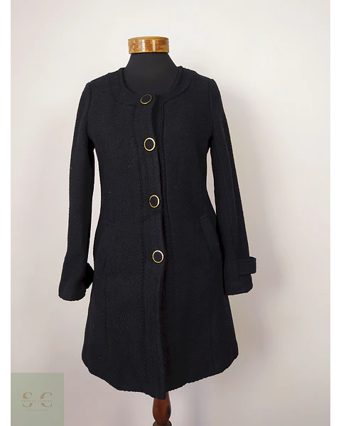 Abrigo mujer Bou Jeloud Tejido Negro TALLA XS