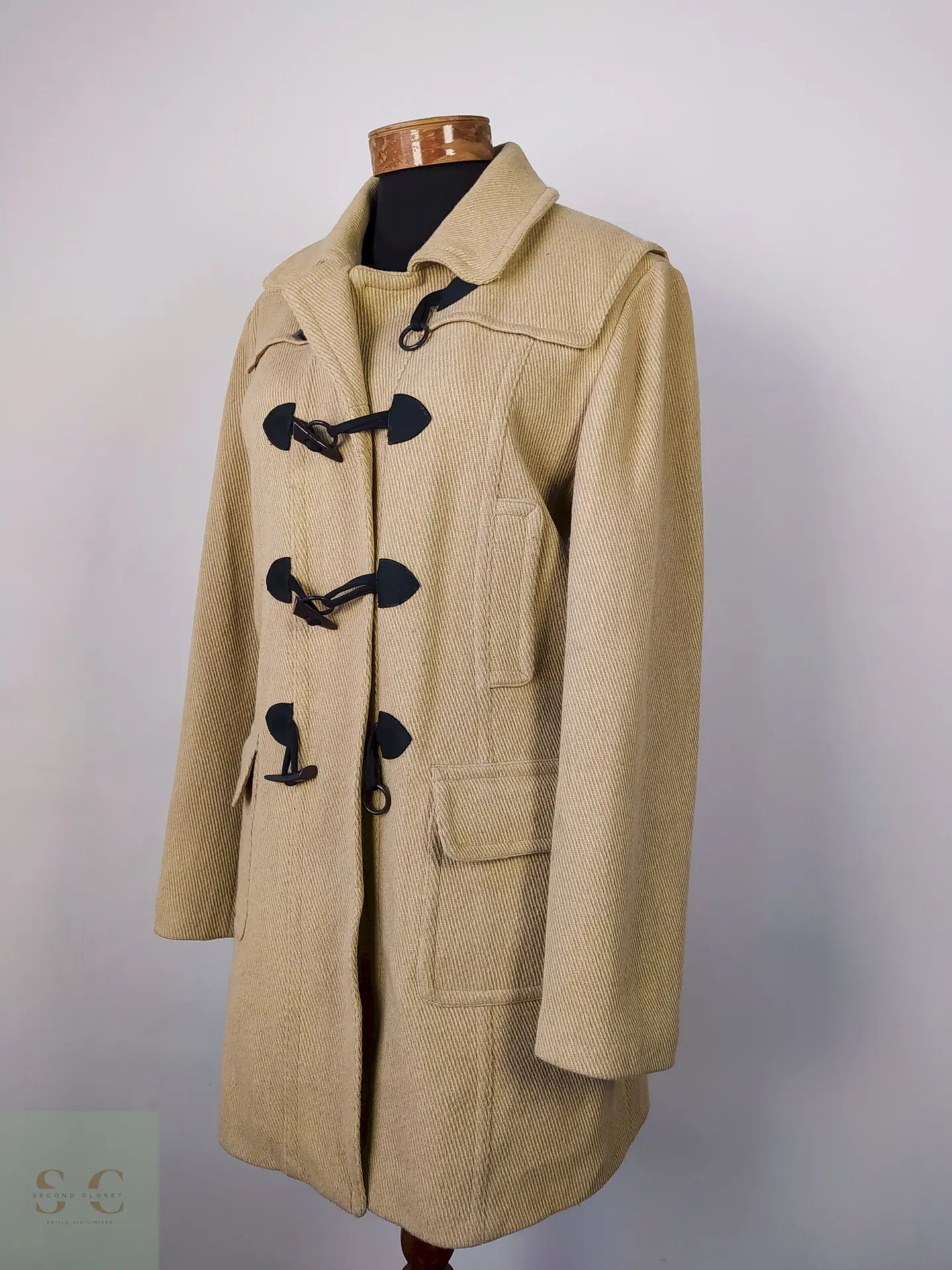Jones New York abrigo beige Talla SM 1