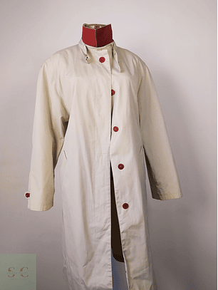 Barisal trench blanco hueso Talla L