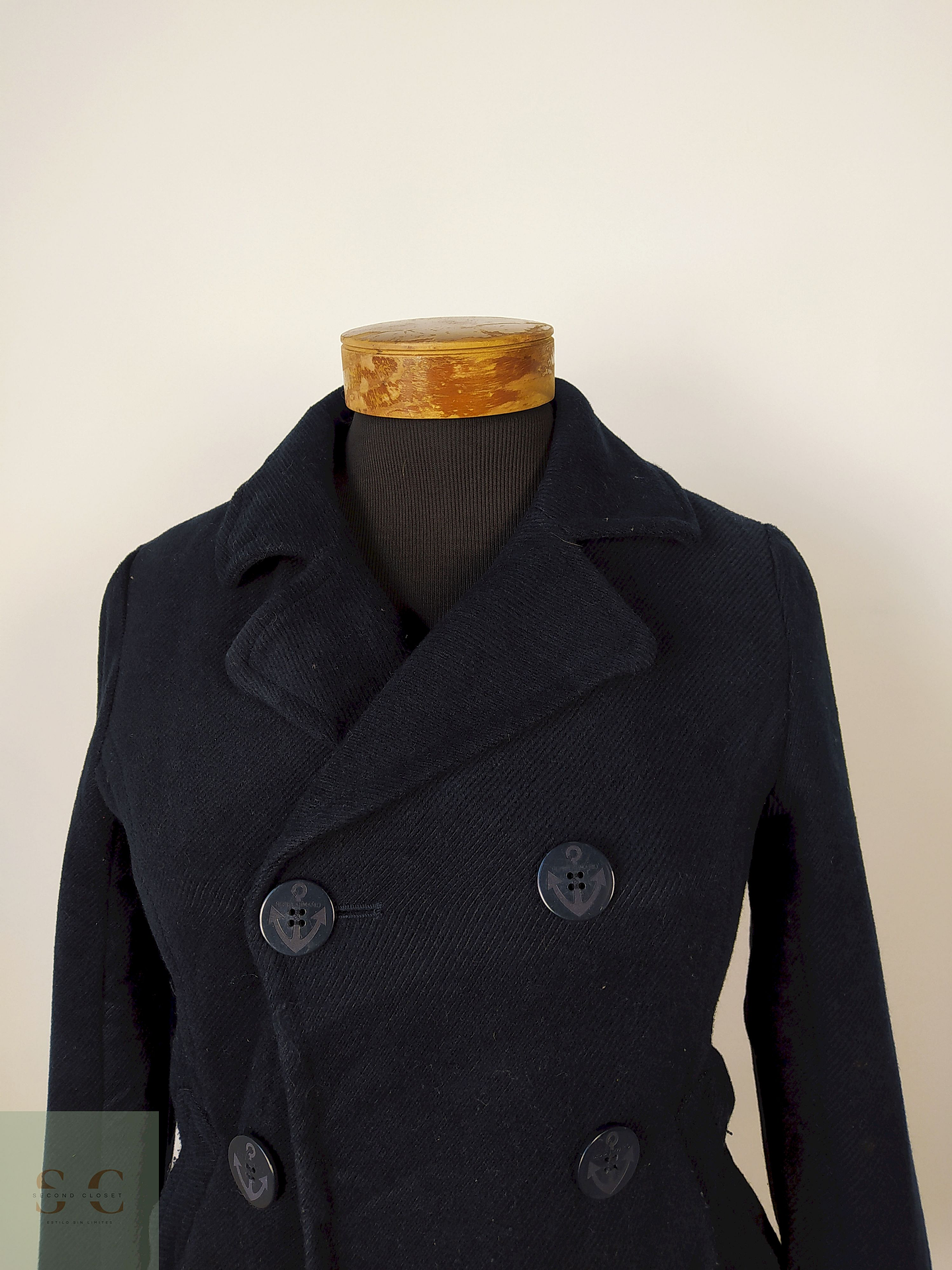 Marinero azul mezcla fibras Talla S 3